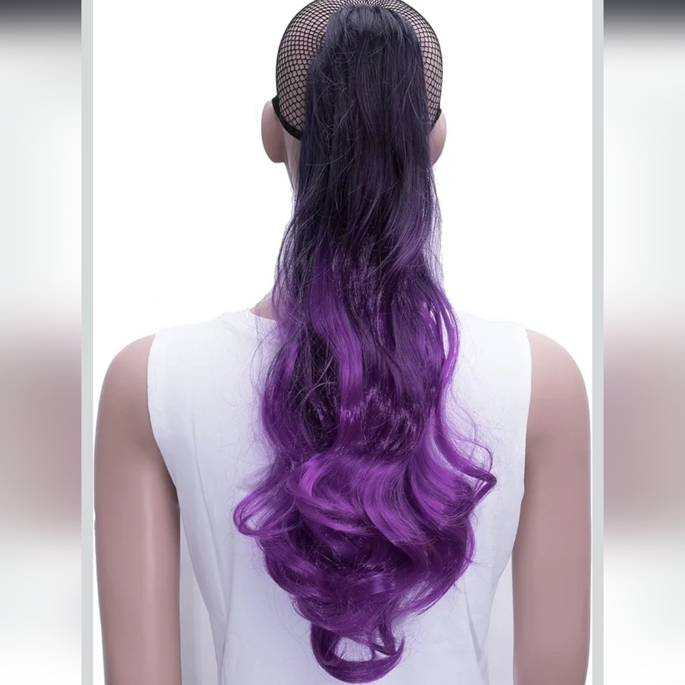 Purple Ombre Hair Extension